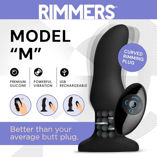 Curved-Rimming-Plug-with-Remote-Model-M-Black