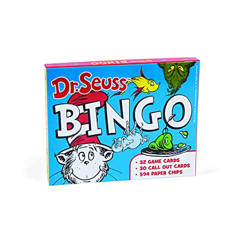 Juego Bingo Dr. Seuss con 32 Cartas para Niños 4-8 años miniatura 1