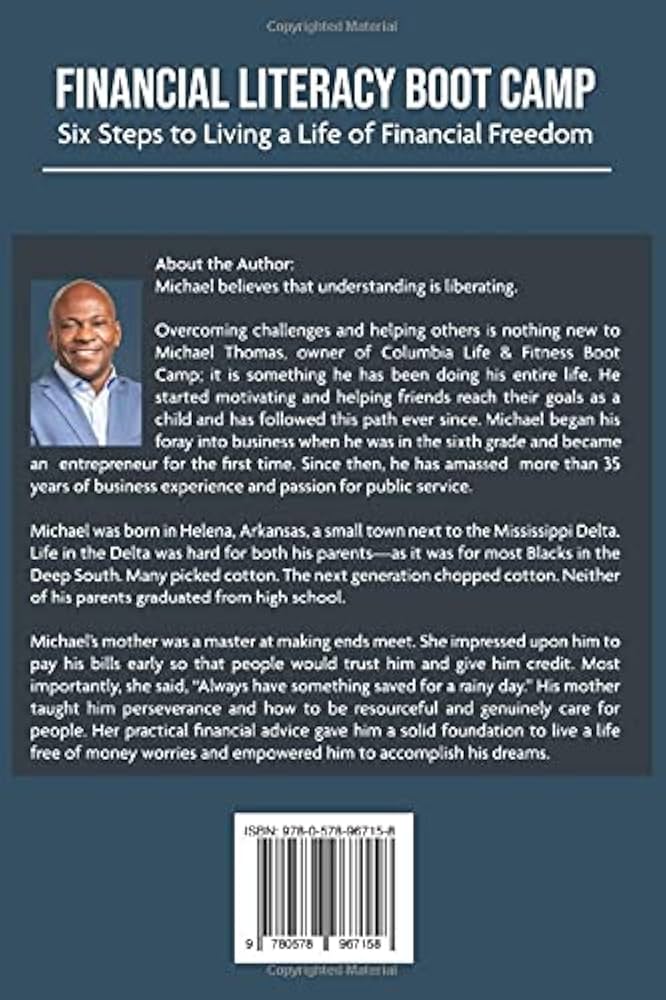 Financial Literacy Boot Camp for Teens and Young Adults: Six