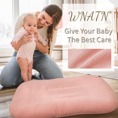 Image of Muslin Baby Lounger Cover 3 Pack,100% Cotton Newborn Lounger Cover,Newborn Nursery Essentials,Breathable Soft Lounger Protectors（Covers Only