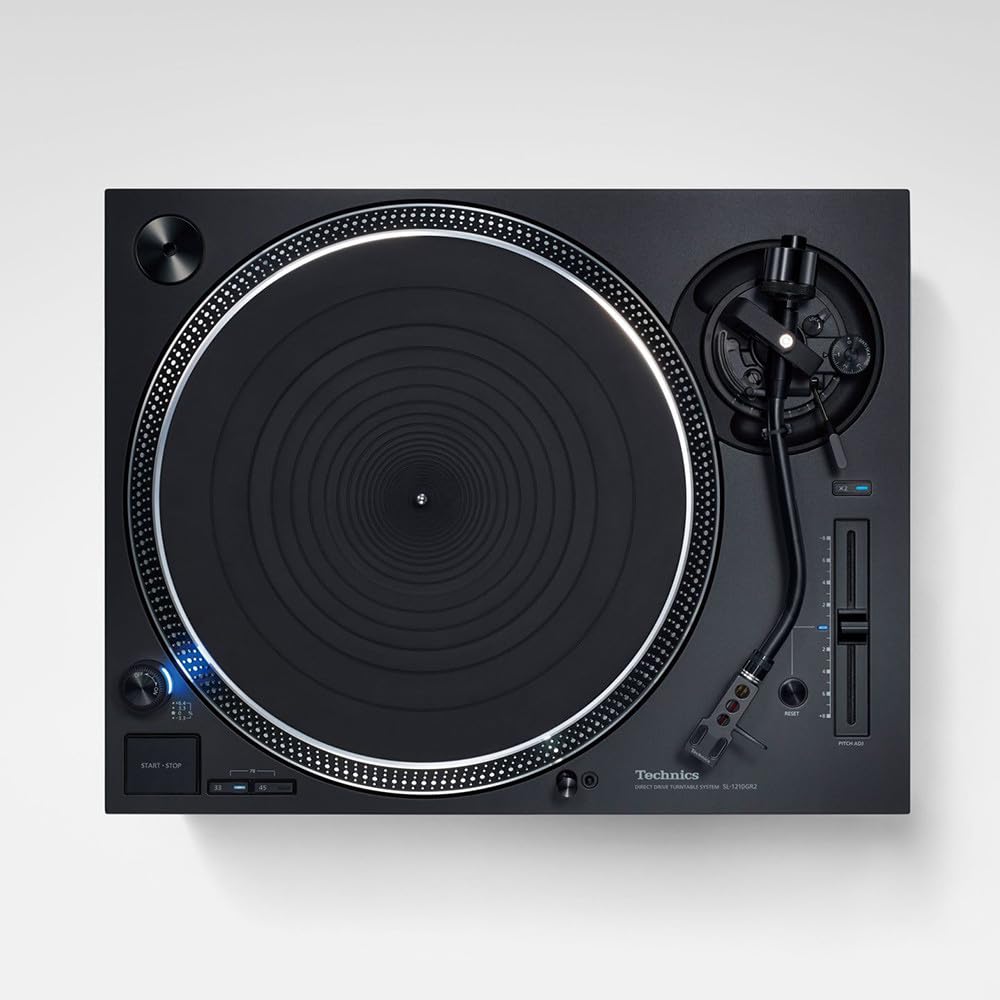 Technics SL-1210 GR2 Nero - Giradischi grand class a trazione diretta (nuovo modello 2023)