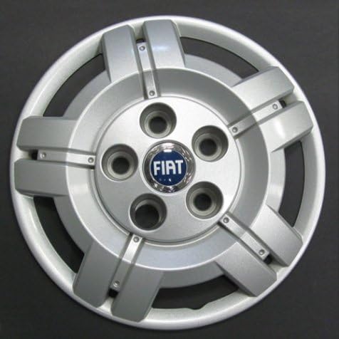 RICAMBIITALIA2017 Set of 4 Hubcaps 16" Inches Logo Blue