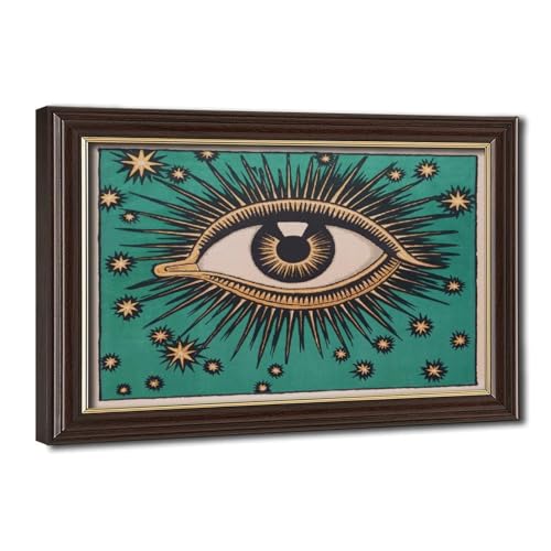 Toile All Seeing Eye grand format pour habiller un grand mur vide