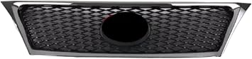 Compatible For Lexus IS250 300 11-13, Cover Frame Grille Grill Radiator Mesh Front Bumper Car Racing GrillsC