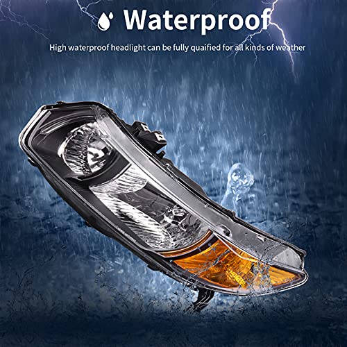Autosaver88 ATHA0037 Headlight Assembly Compatible With 2006-2011 Civic Coupe Oe Style Replacement Headlamps Black Housing thumb #5