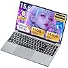 2026 Laptop, 15.6" Laptop Computer with Celeron N5100 16GB RAM DDR4 512GB SSD, 1920*1080, 180°Hinge Portable Laptop, WiFi 5, BT 4.2, Lightweight Backlit Keyboard Lap Top for Business Student