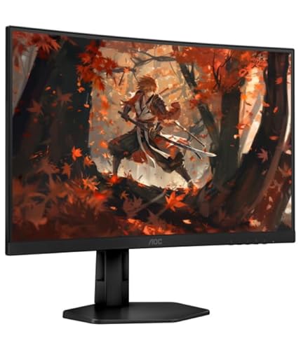 AOC CQ27G4X 27 Class 4K UHD Curved Screen Gaming LED Monitor - 16:9 - Black, Gray