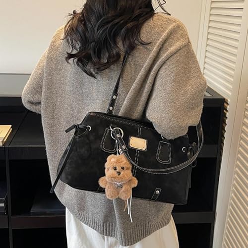 Sac classique en cuir synthétique de haute qualité au design rétro raffiné - 3