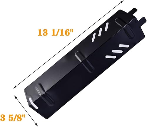 Miniatura 2 de P9156A (paquete de 3) Placa de calor de acero porcelana para parrilla de patio trasero BY13-101-001-11, BY14-101-001-01, GBC1429W, GBC1429W-C,