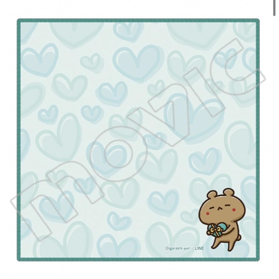 Amazon.co.jp: 愛しすぎて大好きすぎる にゃんことくま タオルハンカチ