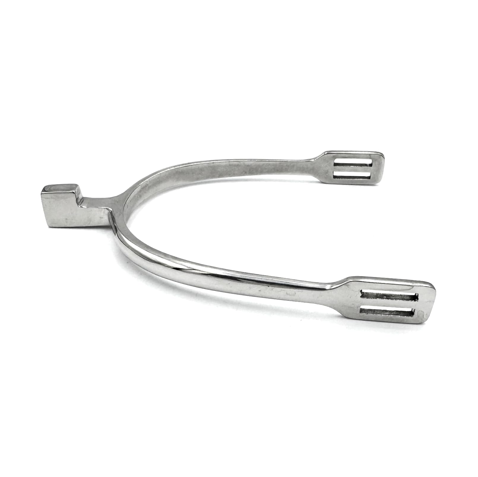 Equine Smile ES1006 Hammer Spores Riding Spurs Track High Quality Stainless Steel (Mens 30mm), silver, Herren 30 mm