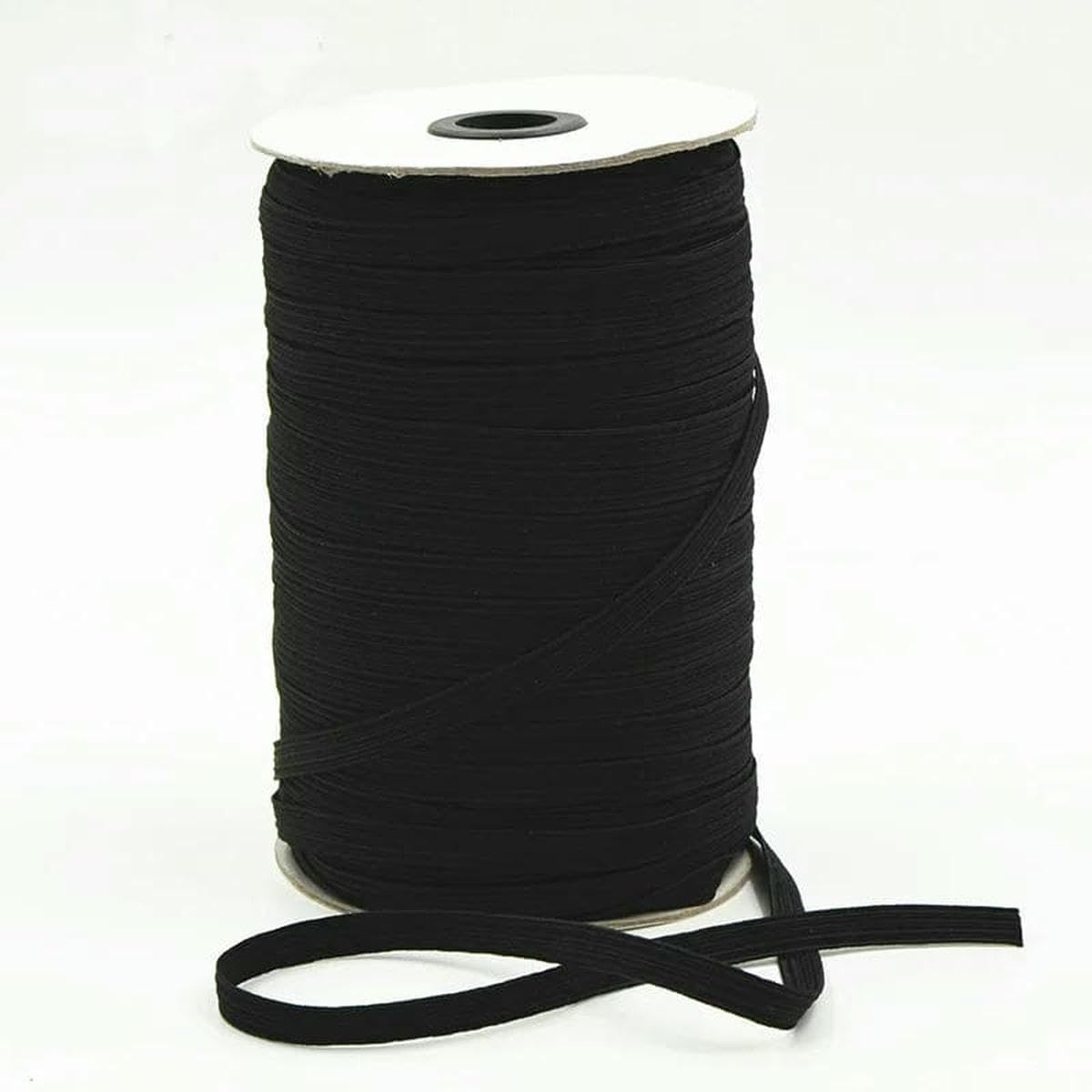 Elastyczna taśma nylonowa, Elastic Band For Sewing DIY Nylon Rubber Black White 3-12mm Roll(White,10mm 100yards)
