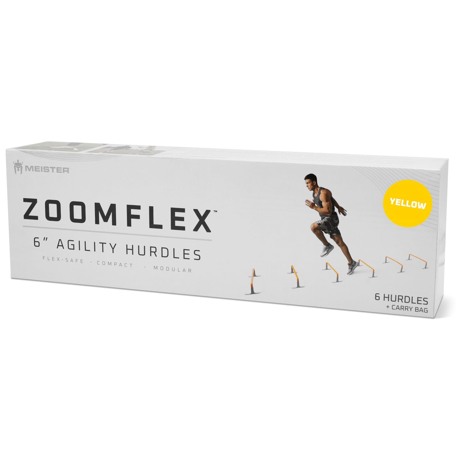 Meister ZoomFlex Ostacoli per Agilità con Borsa per Trasporto Flex-Safe