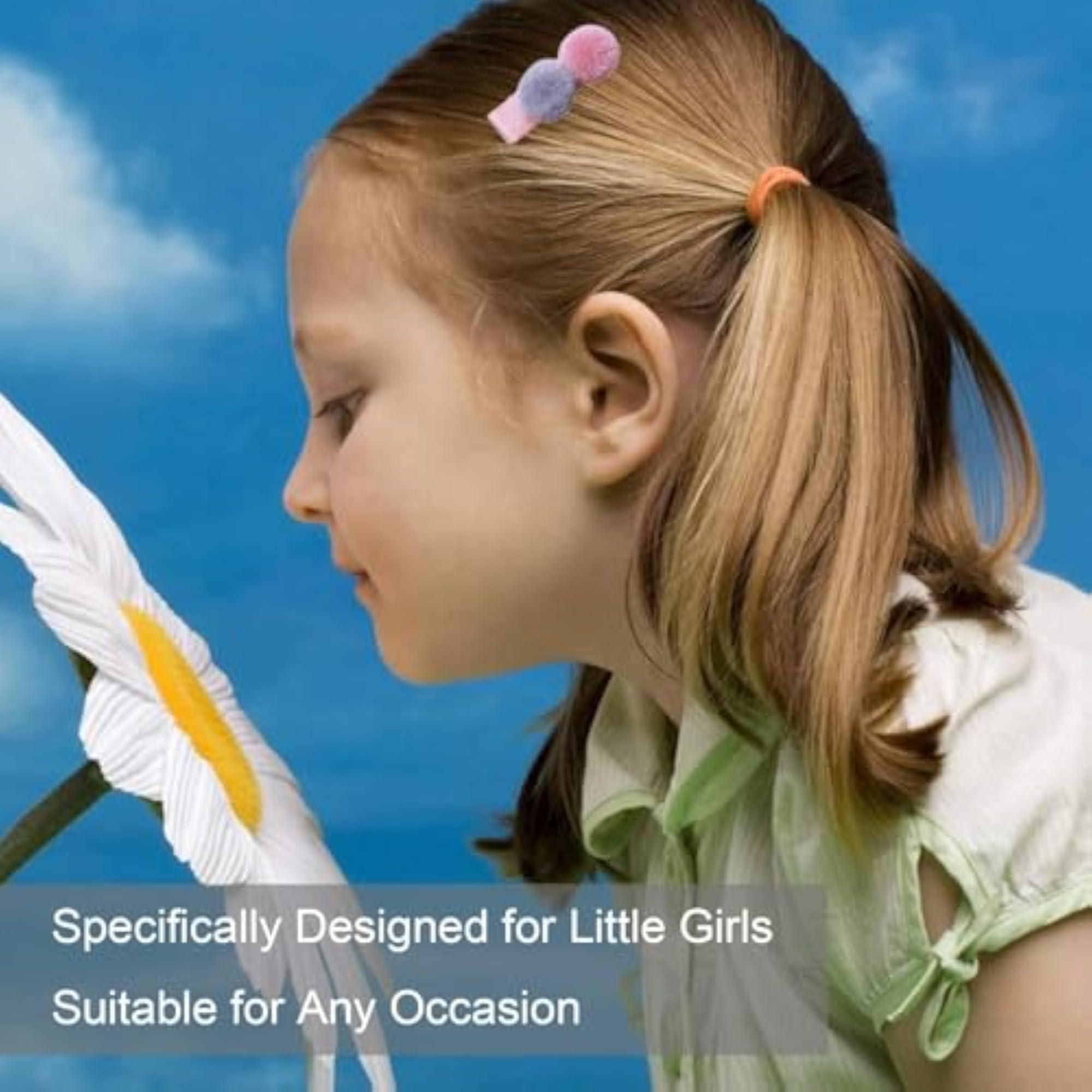 18Pcs Pink Hair Accessories Set, Bows & Clips
