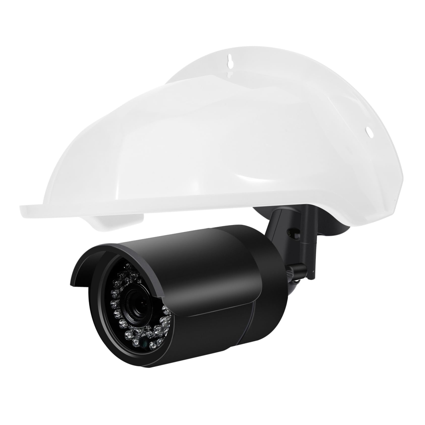 Boîtier pour Caméra Extérieure Blanc Abs 2 Pièces Protection