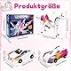 2PCS Einhorn Roboter, Transformierendes Auto Roboter Spielzeug, Kollision Deformation Kombinierter Roboters Unicorn Roboters Spielzeugs, Flying Horse Toy Car Geschenk für Kinder Jungen Mädchen