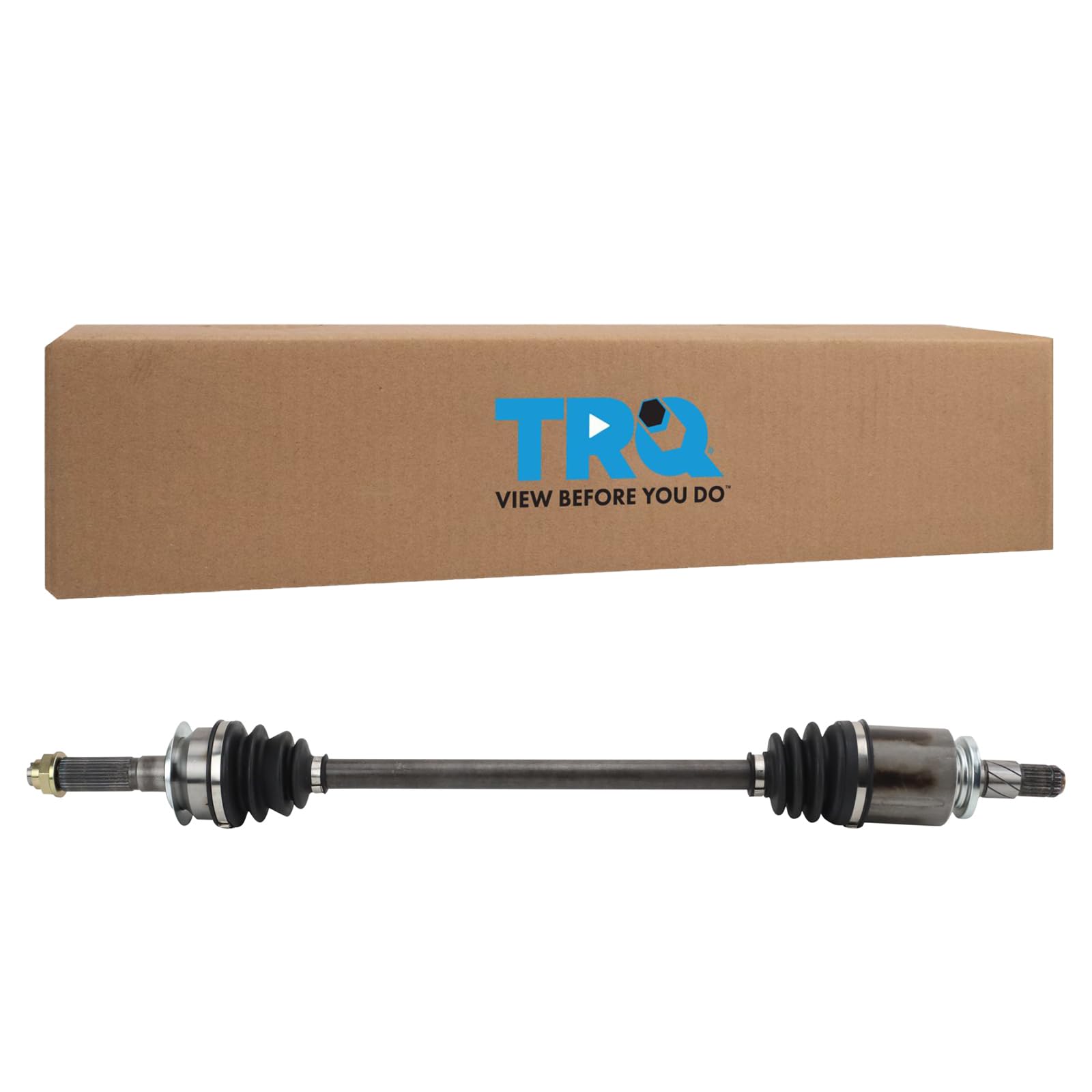 TRQ Rear Left Right CV Axle Shaft Compatible with 2008-2014 Subaru Impreza