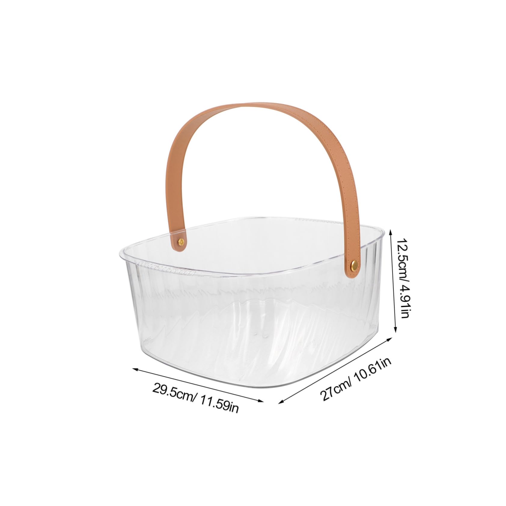 Garneck Ice Buket Stable Handle Plastic Household Wine Bucket for Parties Gatherings