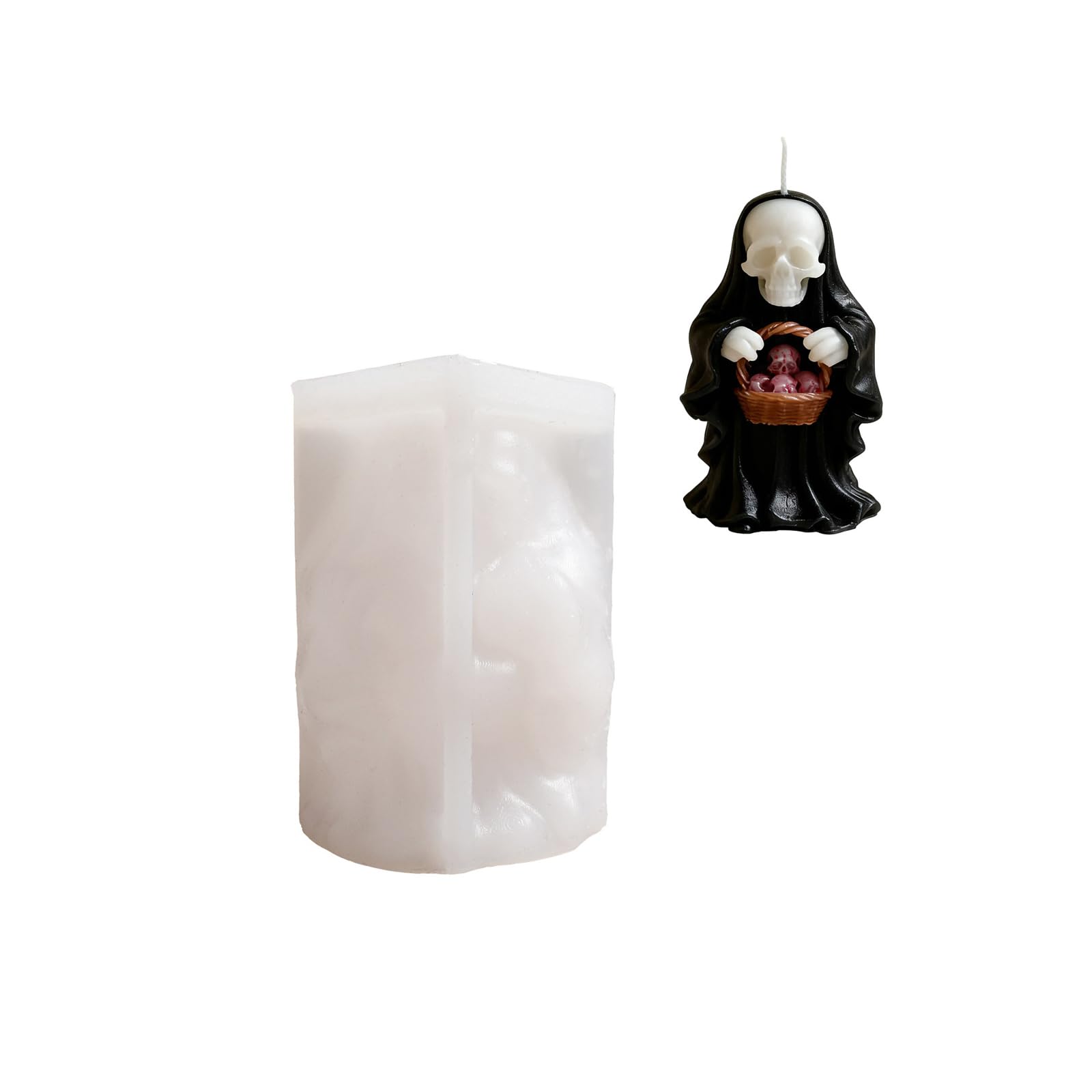 PANGBOER Halloweens Skull Silicone for Crafting Food Grade Materials Decoration Party Supplies Creative Gift Ideas Party Decorations