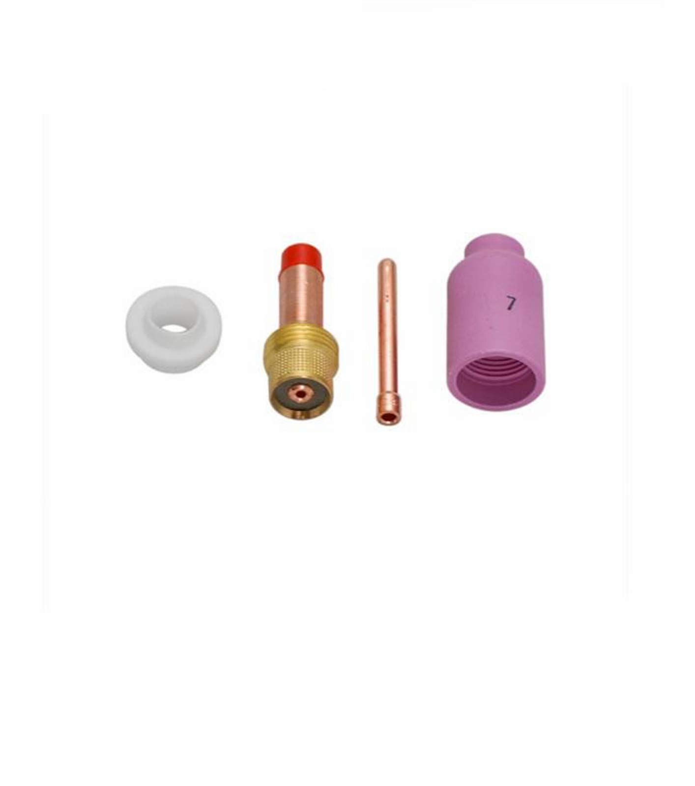 TIG Gas Lens Assorted Size Kit 45V24 -0.040 and 1.00mm TIG Gas Lens Assorted Size Kit 45V24 -0.040 and 1.00mm