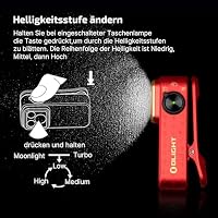 OLIGHT Oclip Pro Mini clip EDC-Taschenlampe mit Wiederaufladbare 500LM 120M – Ansicht 6