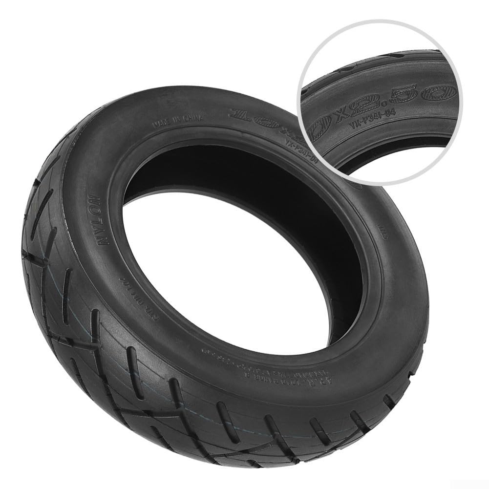Neumático Tubeless Scooter Eléctrico, Neumático Só Neumático sin cámara, 10 Pulgadas, 10 x 2,50, neumático de Caucho de Repuesto for autoreparación sin cámara