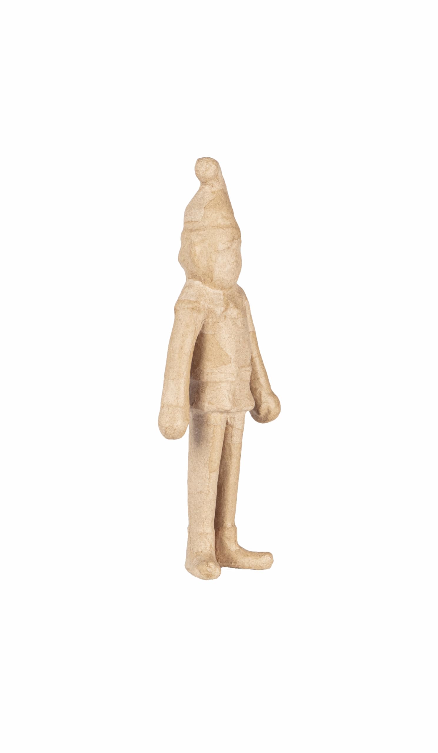 Décopatch SA234C, Brown paper mache stand 10x4x25cm, Christmas Elf, DIY, Customisable Décor, Completely Personalise - Image 2