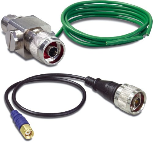 TRENDnet Outdoor Arrestor Kit (Includes Reverse SMA to N-Type Converter) TEW-ASAK