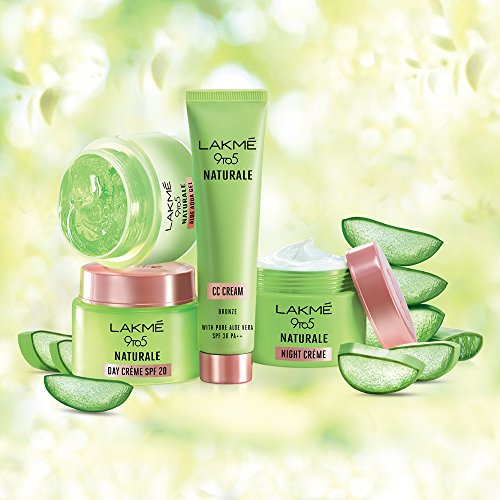 Lakme 9 to 5 Naturale Day Crème, SPF 20 PA++ With Aloe Vera For Hydrated Skin, 50 g - Image 5
