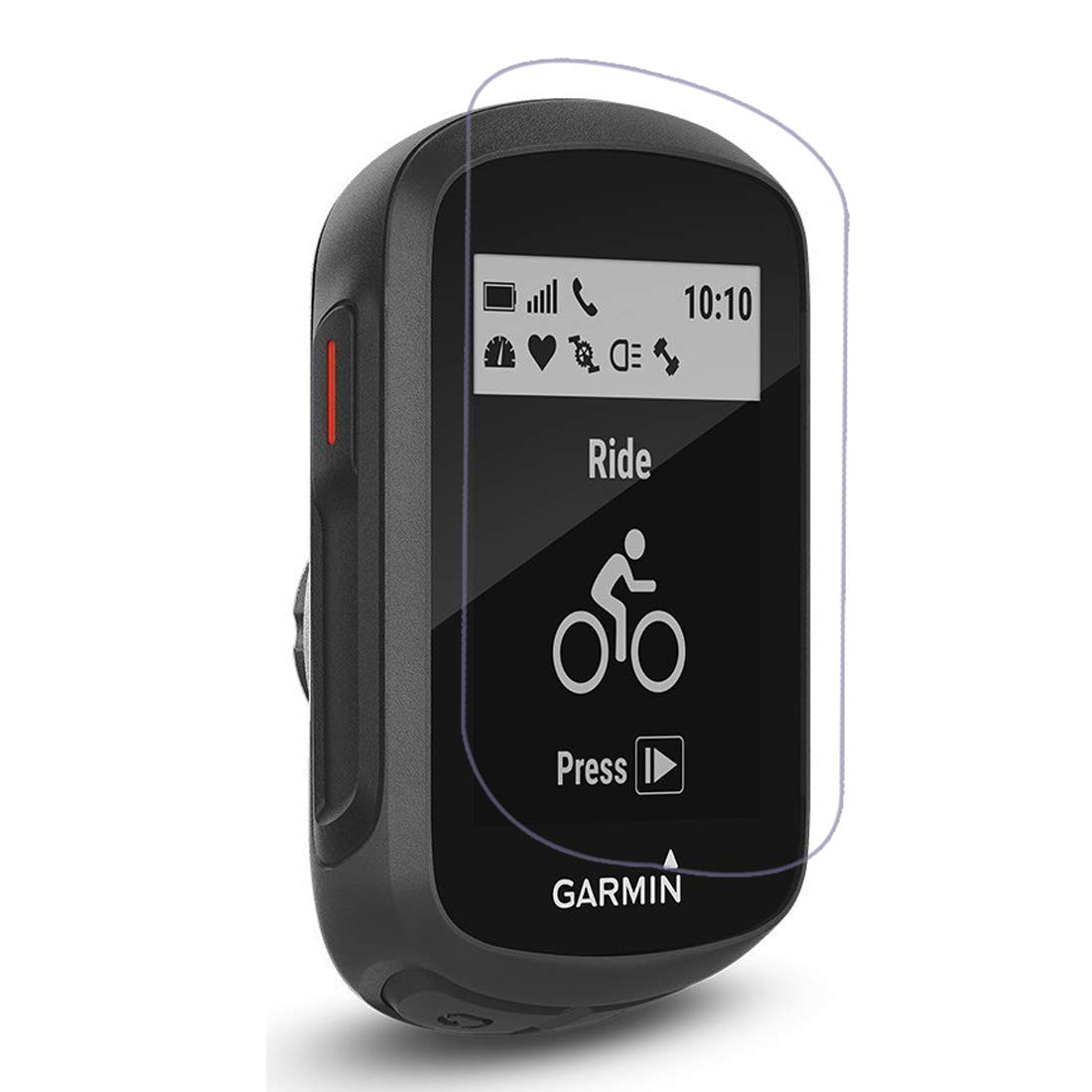 Bruni 2x Proteggi Schermo per Garmin Edge 130 Plus Pellicola