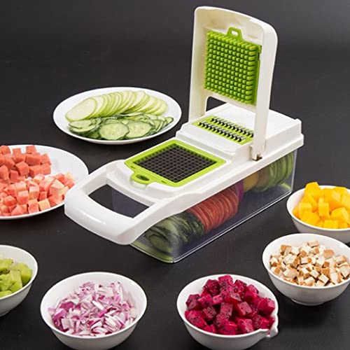 Cortador y rallador para cocina multifunción plástico miniatura 1