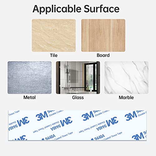 Image of Mbillion Brushed Silver SUS304 Paper Towel Holder | Wall mounte and self-adhesive under cabinet paper towel rack, premium stainless steel for kitchen