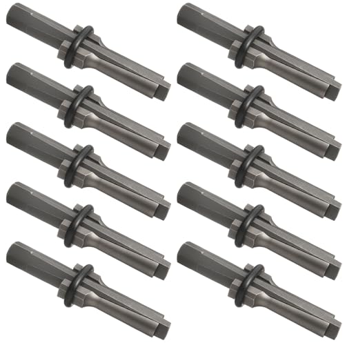 10 Pcs Rock Splitting Wedges 5/8 Wedge and Feathers Shims Set