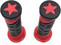 Vista 22 de HTTMT- (7/8" BOTH SIDE) Universal ATVs & PWC Rubber Comfort Grips- [Red] Compatible with 7/8" BOTH SIDE Motorcycle Hand Grips