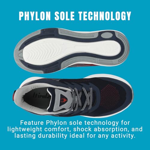 Image of Hirolas Elite Shock Absorbing Walking Running Fitness Athletic Training Gym Fashion Sneaker Shoes