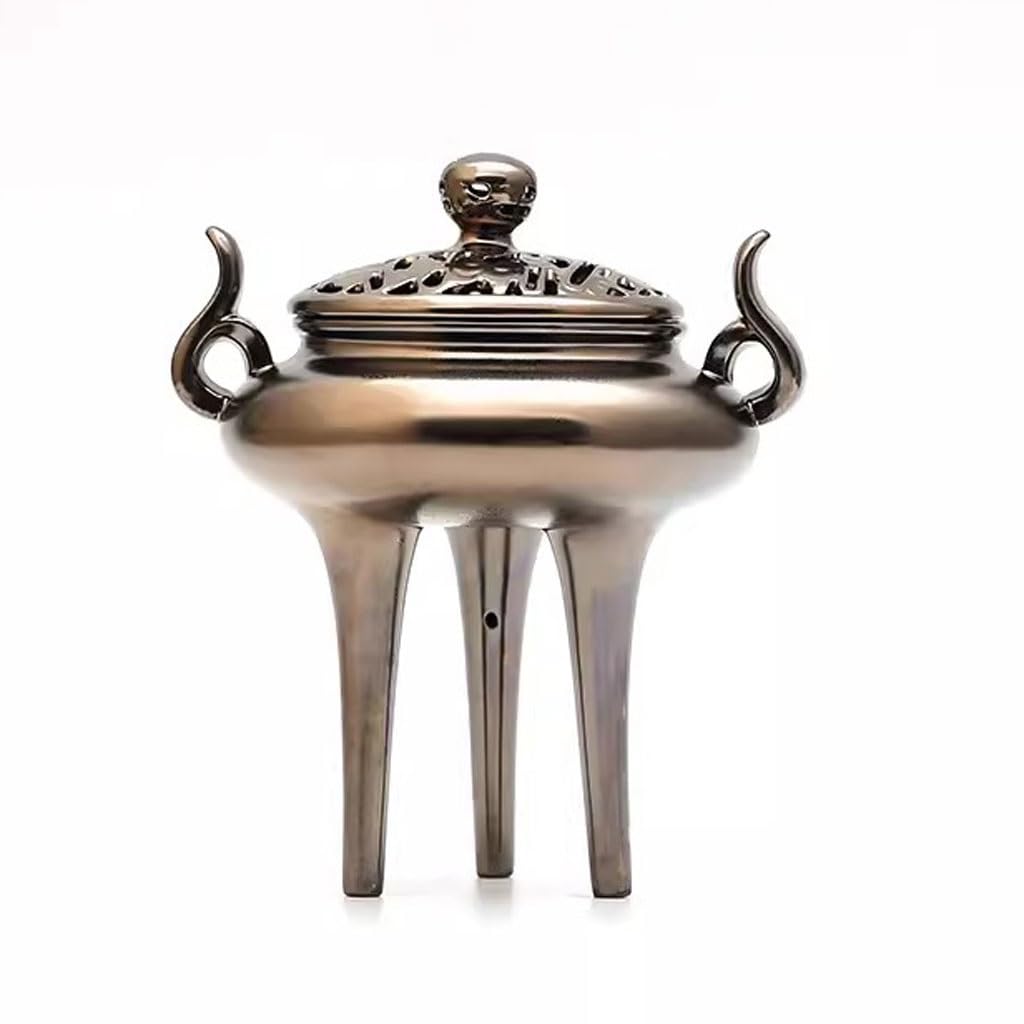 Incense Holder Base Simple Three-legged Incense Burner Household Indoor Sandalwood Ceramic Agarwood Ornaments