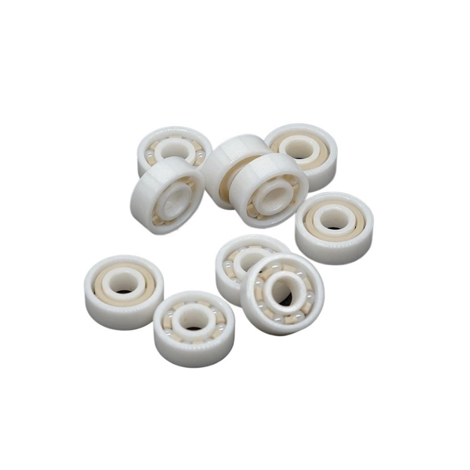 10 Pcs 694CE 4x11x4mm ABEC-9 Full Ceramic Zirconia Ball Bearings, ZrO2 Material