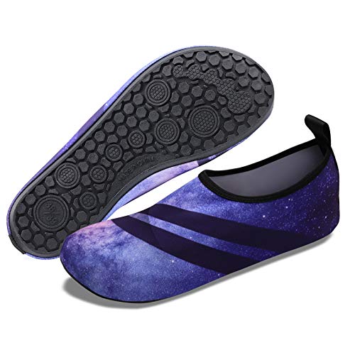 Water Shoes for Women Men Quick-Dry Aqua Yoga Socks Barefoot Slip-on for Swim Beach Pool Surf Exercise3