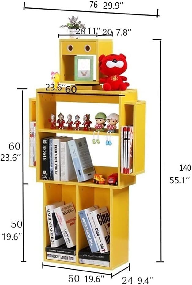 Regał półka na książki regał dla dzieci regał magazyn przechowywanie zabawek dekoracja stojak biblioteka uczeń przedszkole kreatywny regał(High-grade Gray)