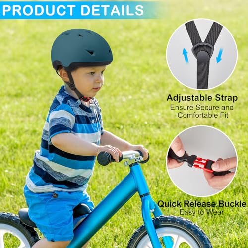 Image of Toddler Helmet, Baby Infant Kids Bike Helmet for Kids Age 1-3 /2-4 /3-5 /5-8 Adjustable Toddler Bike Helmets for Boys Girls for Scooter Skateboard Cycling