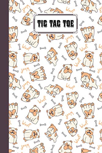 Tic Tac Toe: Games Fun Activities for Kids / Paper & Pencil Workbook for Games, Smart gifts for Family | Bulldogs Cover image 2