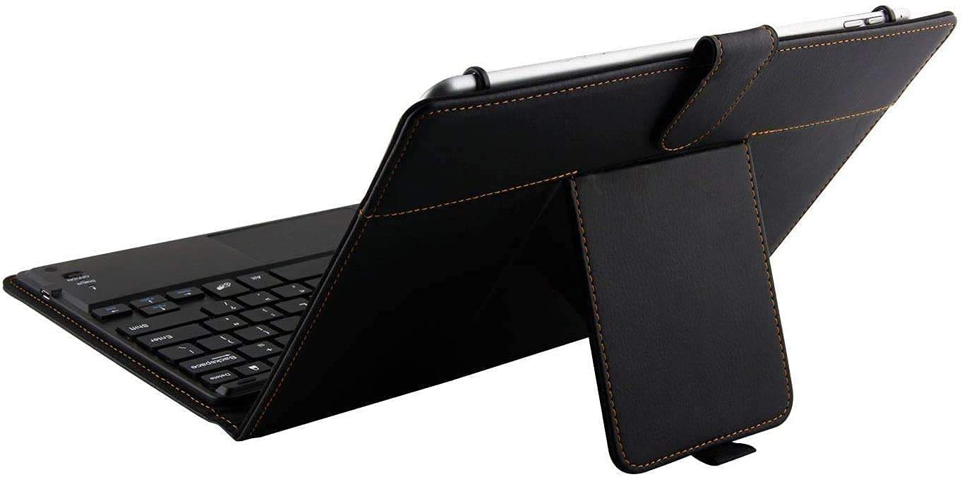 theoutlettablet® Funda con Teclado Bluetooth y touchpad Compatible con Tablet ZONMAI MX2 / X-G4 10.1 Color Negro (Incluye la ñ