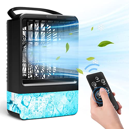 Produktbild von Camping Ventilator, 20000mAh USB Tischventilator Mit Licht