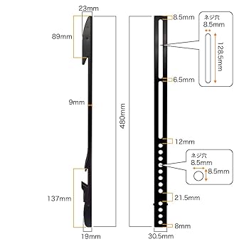 Amazon | テレビ 壁掛け 金具 37～65型 耐荷重35㎏ TVセッター