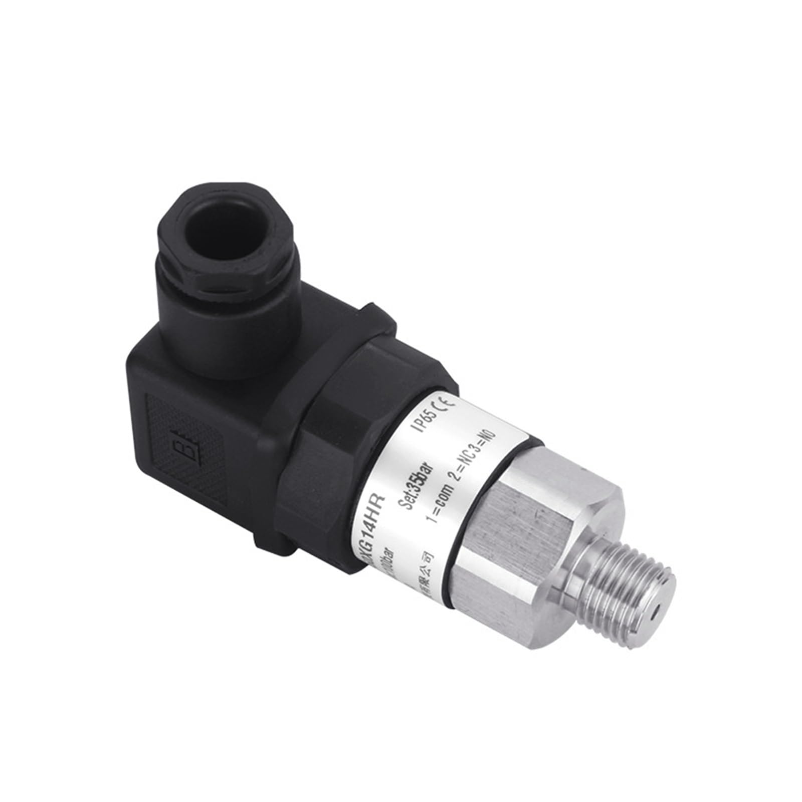 Interruptor de presión ajustable mecánico neumático hidráulico aceite agua diafragma pistón Control 1-12bar 1 Uds(G1-4 thread,5-50bar)