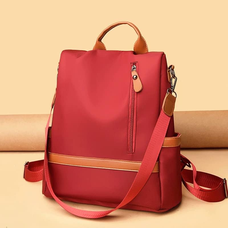 レディース ジッパー バックパック ポータブル 大型バックパックにも対応