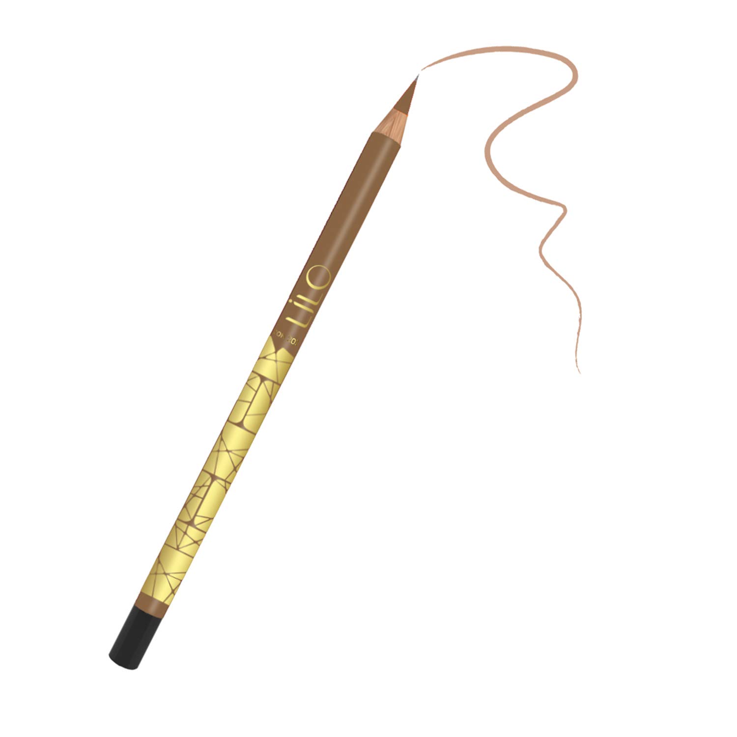 LiLo Like Long-Lasting Natural Looking Eyebrow-Contour Pencil, 5 Natural Shades (Shade 201)