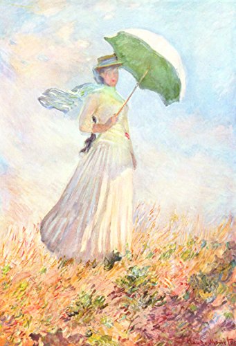 Cuadro de Monet con sombrilla enmarcado para renovar tus paredes 2