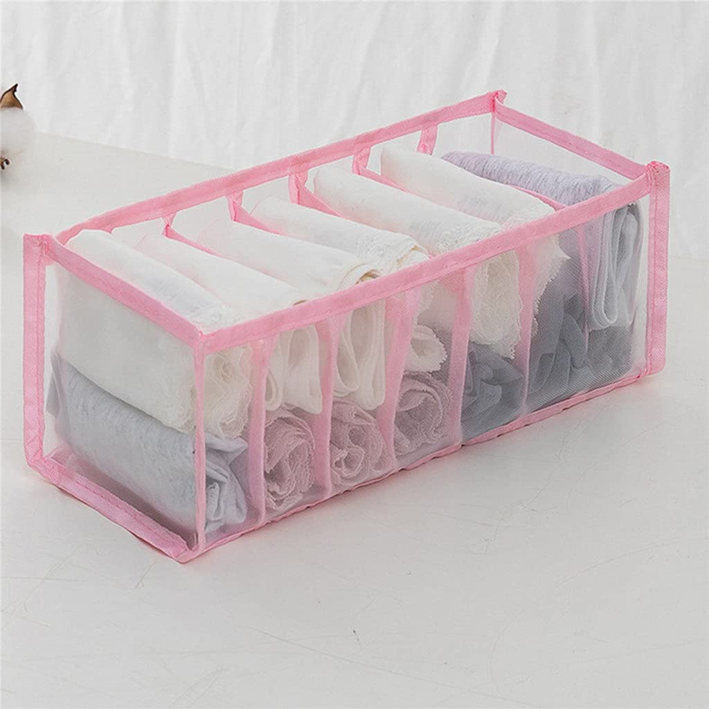 Unterwäsche-Aufbewahrungsbox mit Fächern, Socken, BH, Unterhose, Organizer, Schubladen, Schrankteiler, Aufbewahrungsbox, Schrank, Schubladenteiler