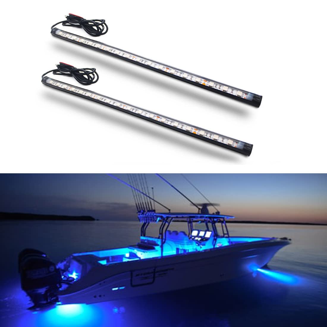 Buy Boaton Marine Boat Led Navigation Lights, Night Fishing Lights, No